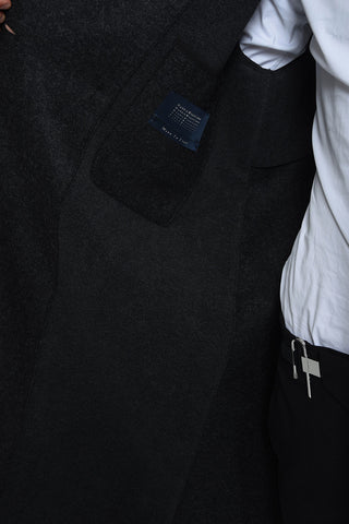 Cappotto in Lana Vergine Semifoderato con Doppiopetto