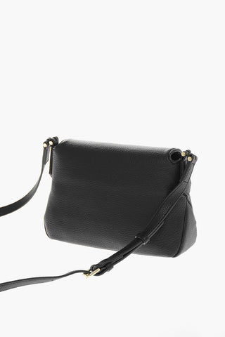 LOVE Pebbled Faux Leather Crossbody Bag