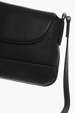 LOVE Pebbled Faux Leather Crossbody Bag
