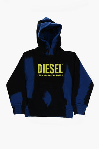 RED TAG Two-Tone SNORK OVER Hoodie with Printed Logo
