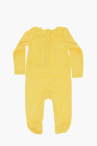 ICON Velvet Crew-neck Romper Suit