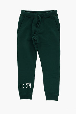 ICON Joggers in Cotone Garzato con 2 Tasche