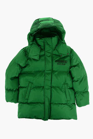 Padded Jacket with Removable Hood