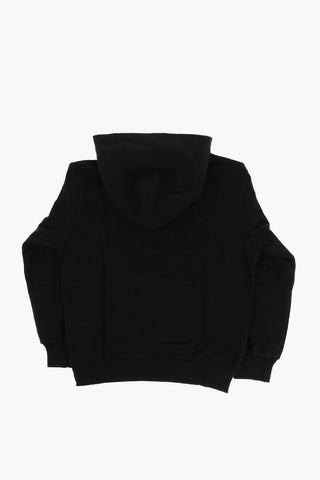 Embossed Printed and Patch Pocket Hoodie