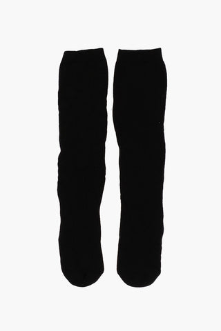 SPORT EDTN.SIX Padded Long Socks with Embroidered