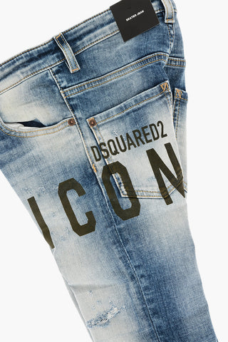 Vintage Effect SKATER Jeans