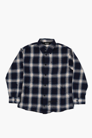 Camicia a Quadri Plaid in Cotone