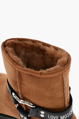 LOVE Stivaletti WINTER30 in Velour con Borchie