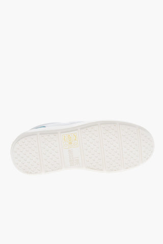 LOVE Faux Leather BOLD40 Low Sneakers with Embossed Heart and Colorful Details