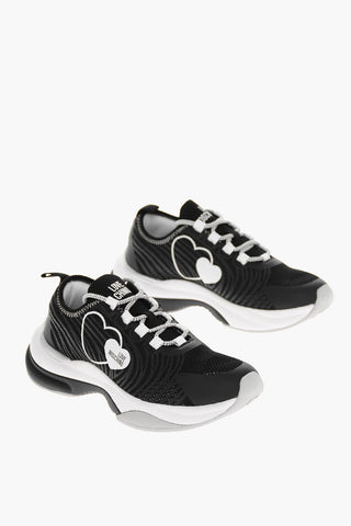 LOVE Mesh SPRINT50 Low Sneakers with Contrast Laces