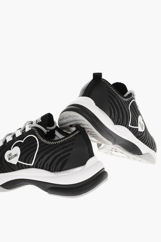 LOVE Mesh SPRINT50 Low Sneakers with Contrast Laces