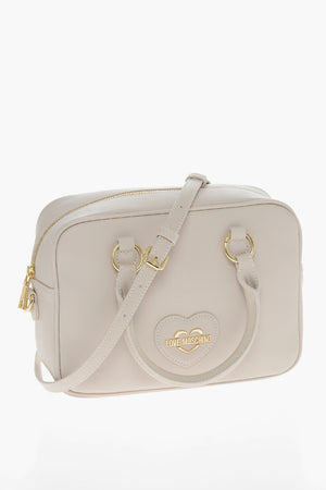 LOVE Saffiano Eco-Leather Bowling Bag with Double Handle