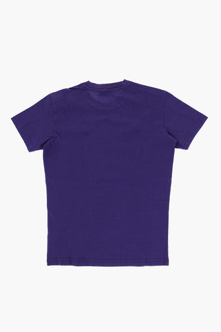 ICON Solid Color COOL FIT Crew-neck T-Shirt with Contrasting Logo