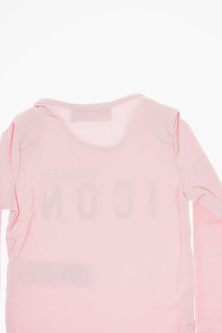 ICON Long Sleeve Stretch Cotton Bodysuit