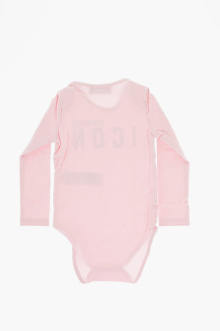 ICON Long Sleeve Stretch Cotton Bodysuit