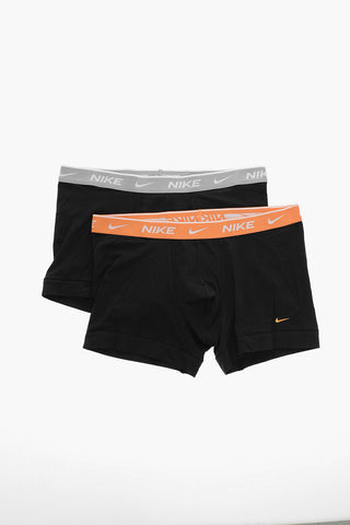Set aus 2 Boxershorts mit kontrastierendem elastischem Bund