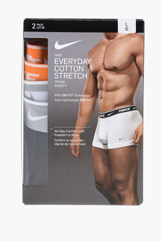 Set aus 2 Boxershorts mit kontrastierendem elastischem Bund