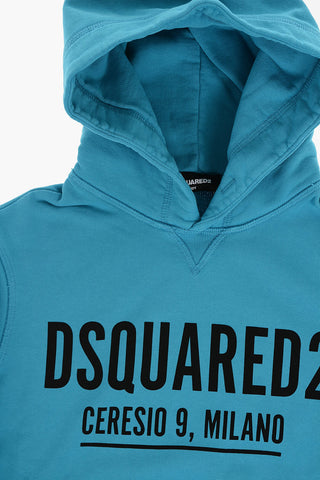 Felpa Hoodie con Logo Stampato