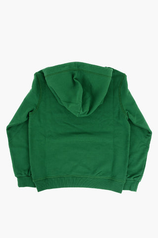Solid Color RELAX Hoodie with Printed Logo