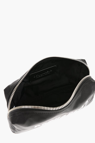 Nylon Necessaire with Zip Closure and Printed Logo