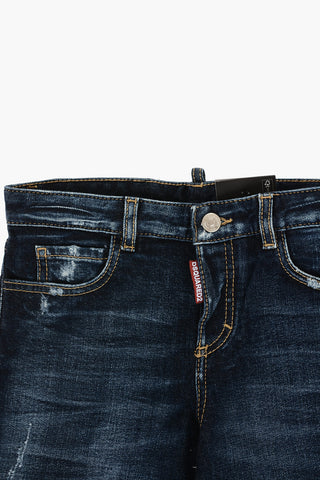 Wide Leg PAGE Jeans with Visible Stitching
