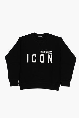 ICON Brushed Cotton Crew-neck Sweatshirt