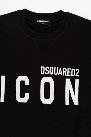ICON Brushed Cotton Crew-neck Sweatshirt