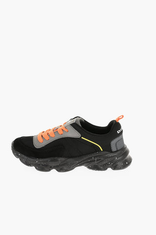 Fabric S-SERENDIPITY Low-Top Sneakers with Contrast Laces
