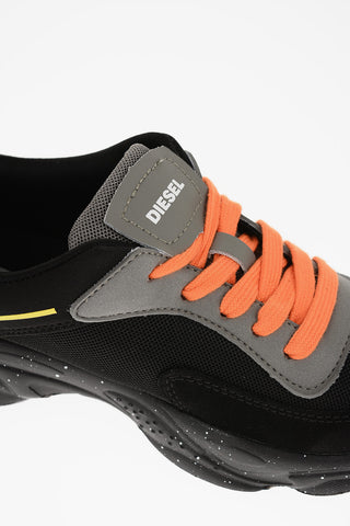Fabric S-SERENDIPITY Low-Top Sneakers with Contrast Laces