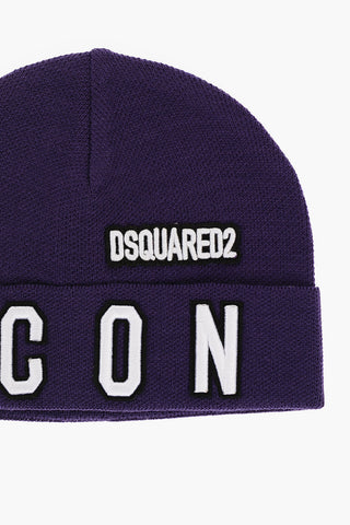 ICON Solid Color Beanie with Embossed Logo