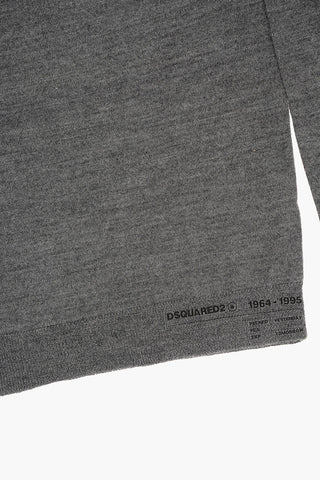 Maglia in Misto Lana a Collo Alto
