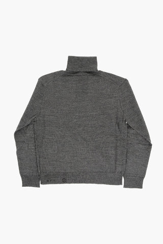 Maglia in Misto Lana a Collo Alto