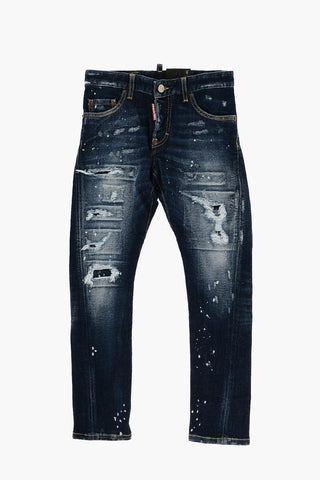 Jeans TWIST in Denim Stretch Effetto Vintage