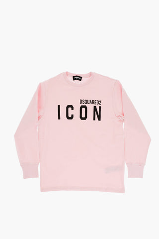 ICON Pigiama in Cotone Stretch con Logo Stampato