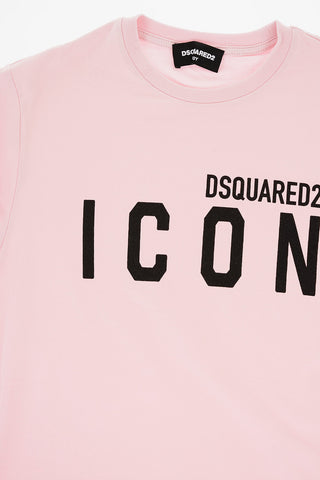 ICON Pigiama in Cotone Stretch con Logo Stampato