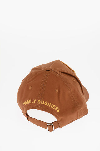 Cappello Baseball in Tinta Unita con Logo in Rilievo