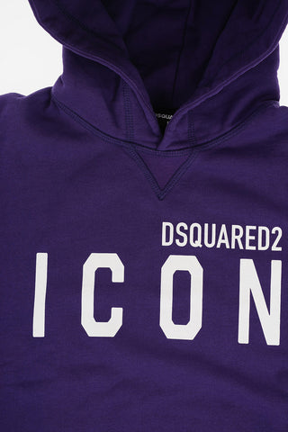 ICON Felpa Hoodie COOL FIT in Cotone Garzato