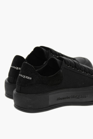 Lace-up DECK PLIMSOLL Sneakers with Suede Detail