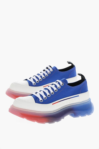 Canvas TREAD SLICK Sneakers with Platform 4cm
