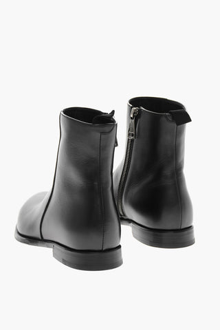 Stivaletti SICILIA in Pelle con Zip Laterale