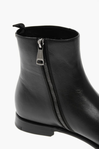 Stivaletti SICILIA in Pelle con Zip Laterale