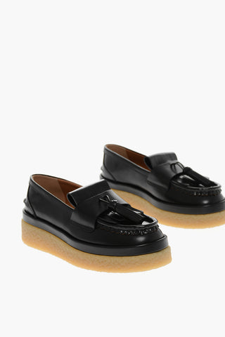 Patent Leather JAMIE Kiltie Loafers with Crepe Sole