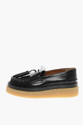 Patent Leather JAMIE Kiltie Loafers with Crepe Sole