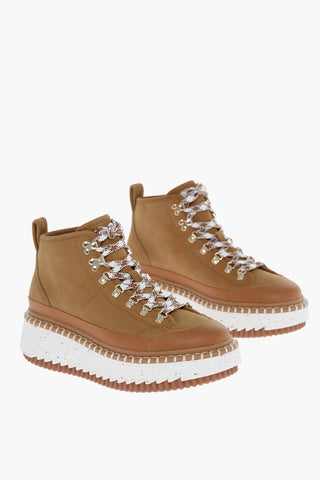 Lace-up LILLI Suede Booties