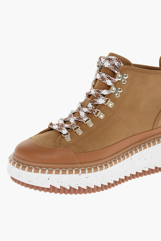 Lace-up LILLI Suede Booties