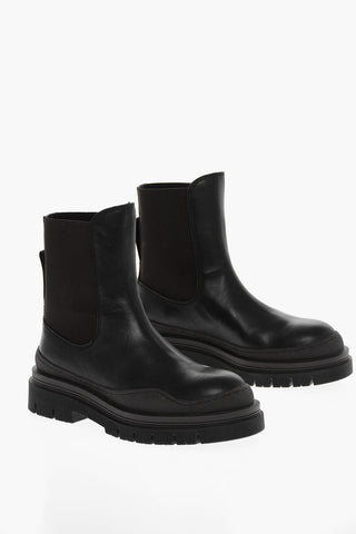SEE BY Leather ALLI Chelsea Booties