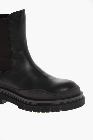 SEE BY Leather ALLI Chelsea Booties