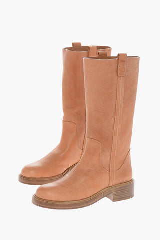 Cuir Sole EDITH Leather Western Booties