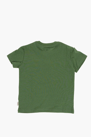 Dinosaur Printed Crew-neck T-Shirt