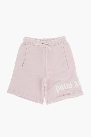 Drawstring Wast 3 Pockets Sweat Shorts